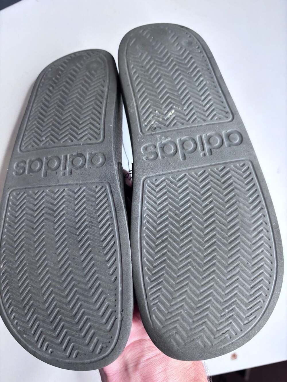 Adidas Adilette Shower K Slides Black and White - Picture 3 of 5
